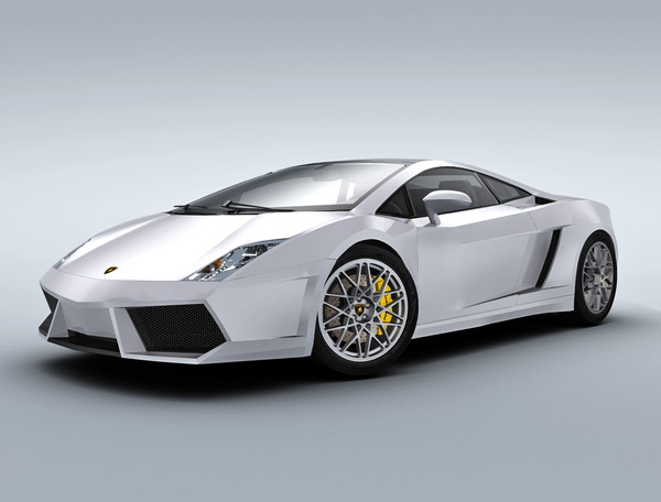lamborghini gallardo 3d obj - Lamborghini Gallardo LP560-4 by Swan3DStudios